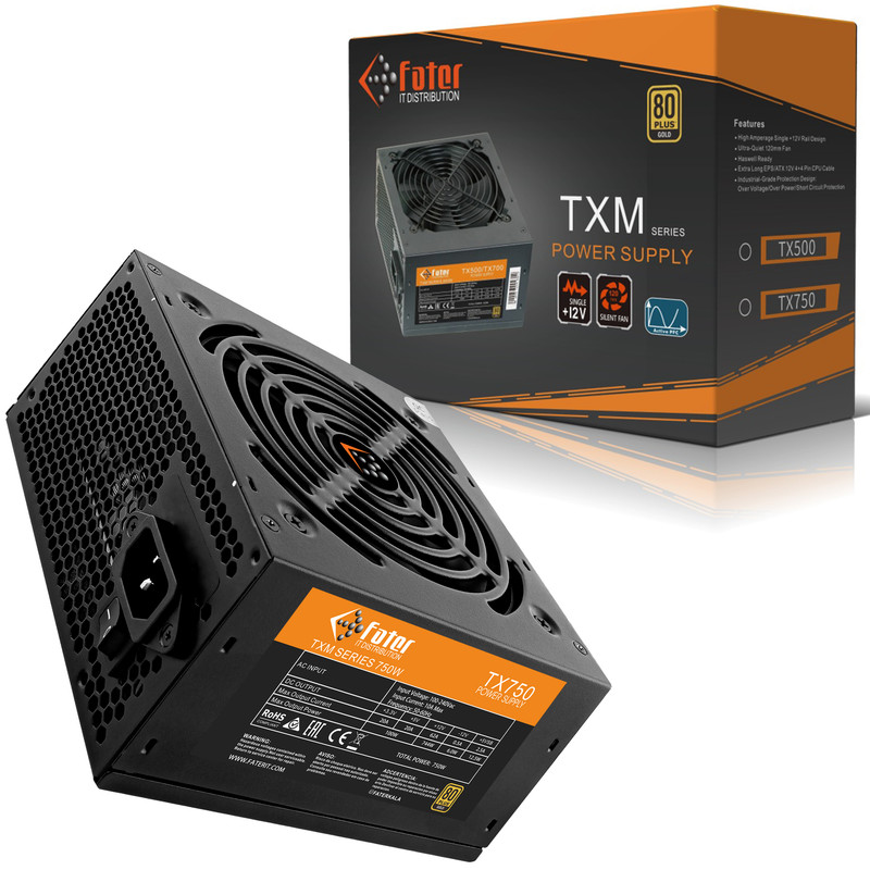 منبع تغذیه کامپیوتر فاطر مدل TX750