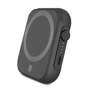 پاوربانک گرین لاین مدل magsafe trio ظرفیت ۵۰۰۰ میلی آمپر ساعت