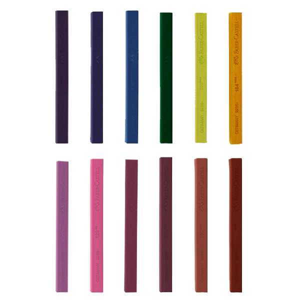 پاستل گچی فابر-کاستل مدل Polychromos مجموعه 12 عددی پاستل گچی فابر-کاستل مدل Polychromos مجموعه 12 عددی