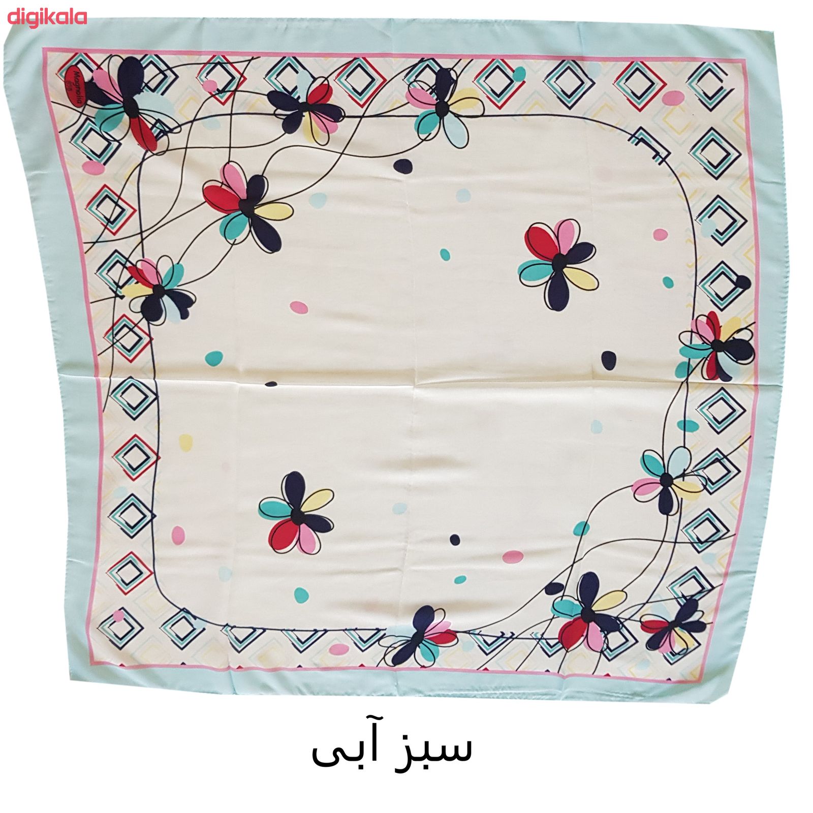 روسری دخترانه مدل گل کد san_022 main 1 6