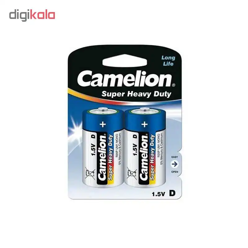 باتری D کملیون مدل Super Heavy Duty بسته 2 عددی