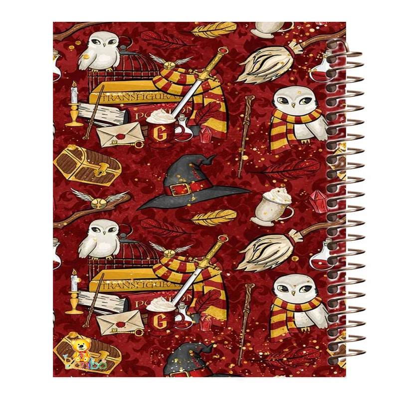 دفتر زبان 100 برگ بانیبو مدل هری پاتر کد 182