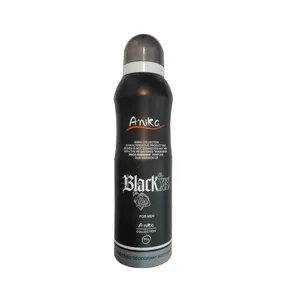 اسپری بدن مردانه آنیکا مدل black xs حجم 200 میلی لیتر 
