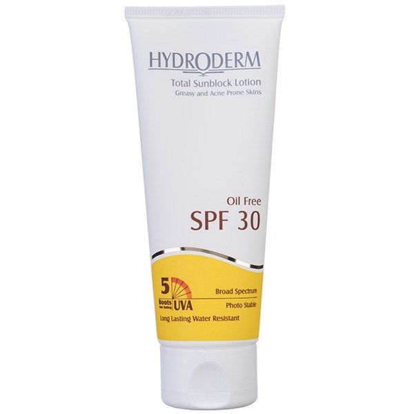 لوسیون ضد آفتاب هیدرودرم سری فاقد چربی SPF30 حجم 75 میلی لیتر -  - 1