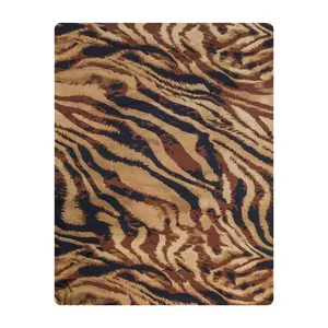 ملحفه آدنو مدل Tiger کد CH81 یک نفره سایز 140x250 سانتی متر