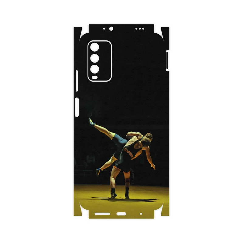 برچسب پوششی ماهوت مدل Wrestling-FullSkin مناسب برای گوشی موبایل شیائومی Redmi Note 9 4G