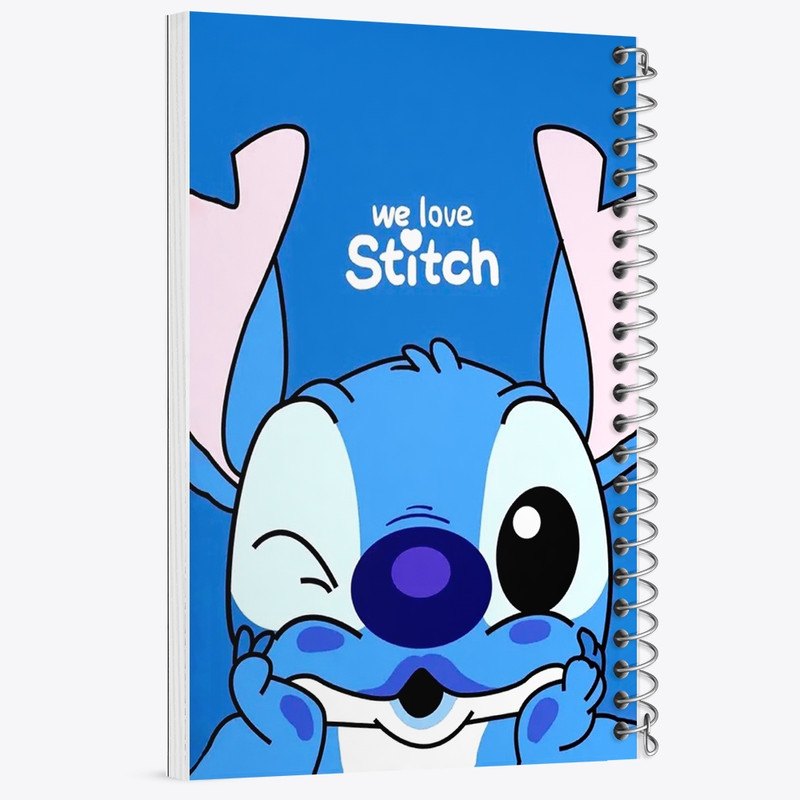 دفتر مشق 50 برگ خندالو طرح استیچ کد F931