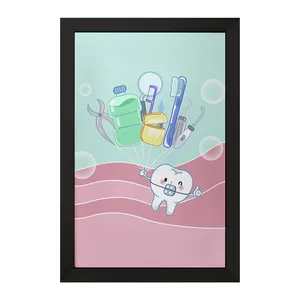 تابلو خندالو مدل دندان و دندان پزشکی کودکانه کد 36717