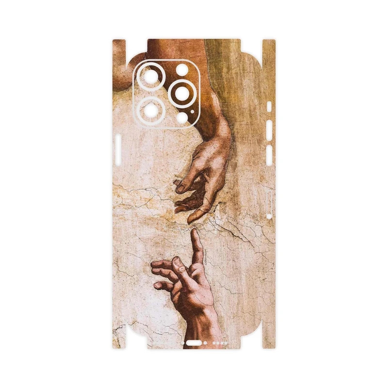 برچسب پوششی ماهوت مدل The Creation of Adam of MichelAnge-FullSkin مناسب برای گوشی موبایل اپل iPhone 14 Pro Max