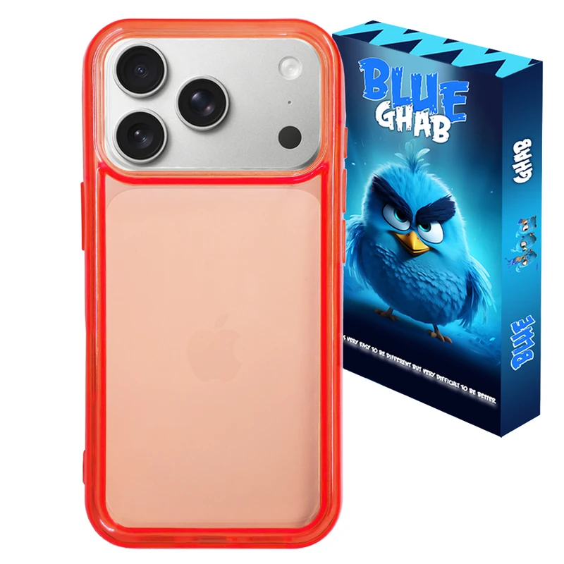 کاور بلو قاب مدل ژله ای کد O40 مناسب برای گوشی موبایل اپل iPhone 17 Pro Max
