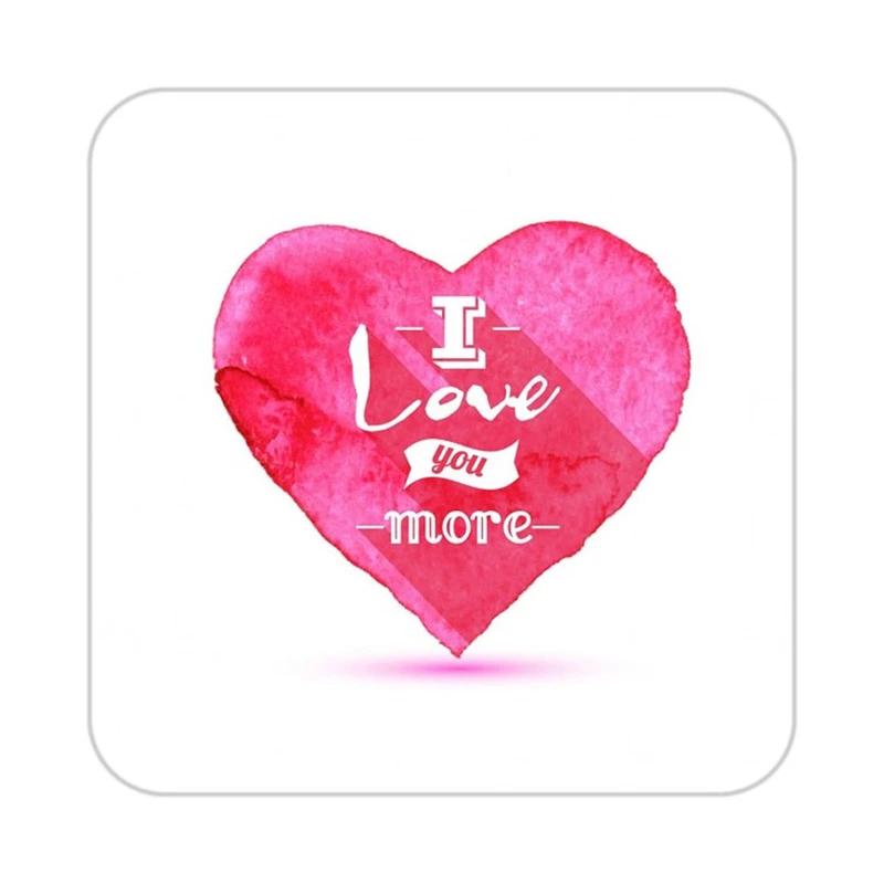 زیر لیوانی کاکتی طرح عاشقانه مدل mp36452