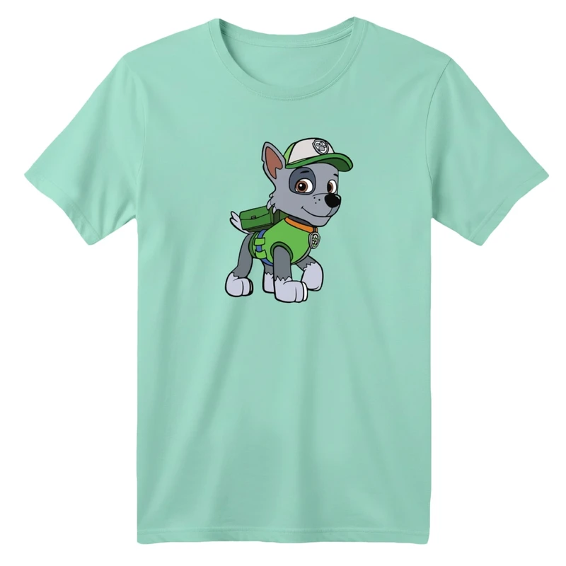 تی شرت آستین کوتاه بچگانه مدل سگ نگهبان کد 05