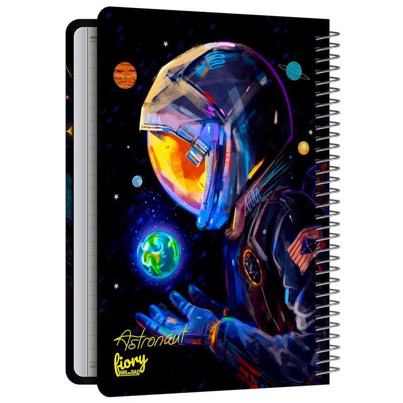 دفتر مشق 100 برگ مستر راد مدل فضانورد طرح کهکشانی کد Galaxy 2183 دفتر مشق 100 برگ مستر راد مدل فضانورد طرح کهکشانی کد Galaxy 2183