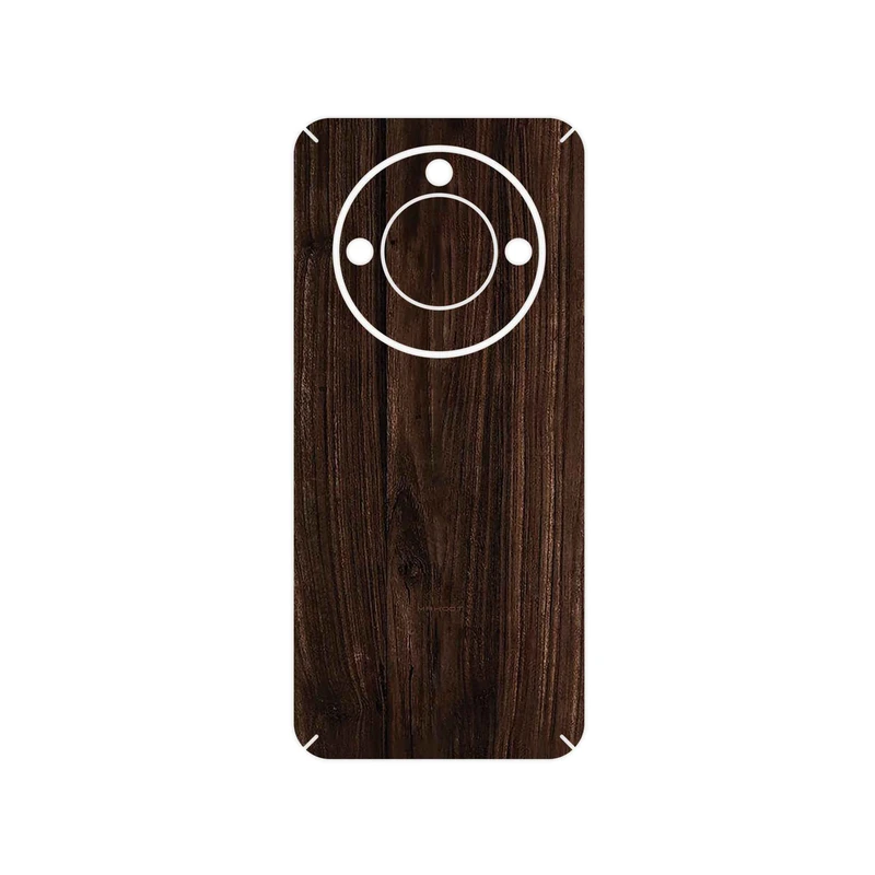 برچسب پوششی ماهوت مدل Dark_Walnut_Wood مناسب برای گوشی موبایل آنر X9c Smart