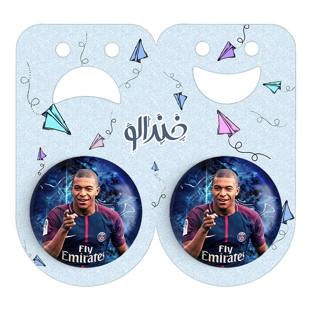 پیکسل خندالو مدل کیلیان امباپه کد 14019 به همراه مگنت