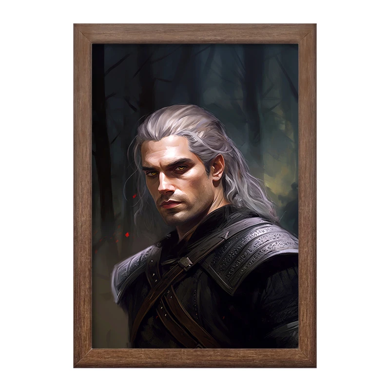تابلو خندالو طرح سریال ویچر (The Witcher) کد F873