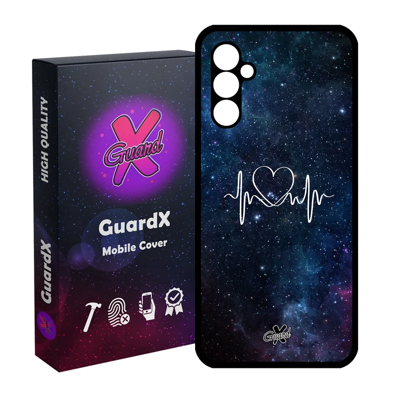 کاور گارد ایکس طرح Love مدل Glass10114 مناسب برای گوشی موبایل سامسونگ Galaxy A24/A24 4G/M34 5G