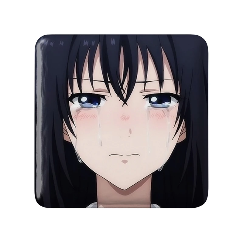 مگنت خندالو طرح ساواراگی انیمه توموداچی گیم Tomodachi Game  مدل مربعی کد 18443