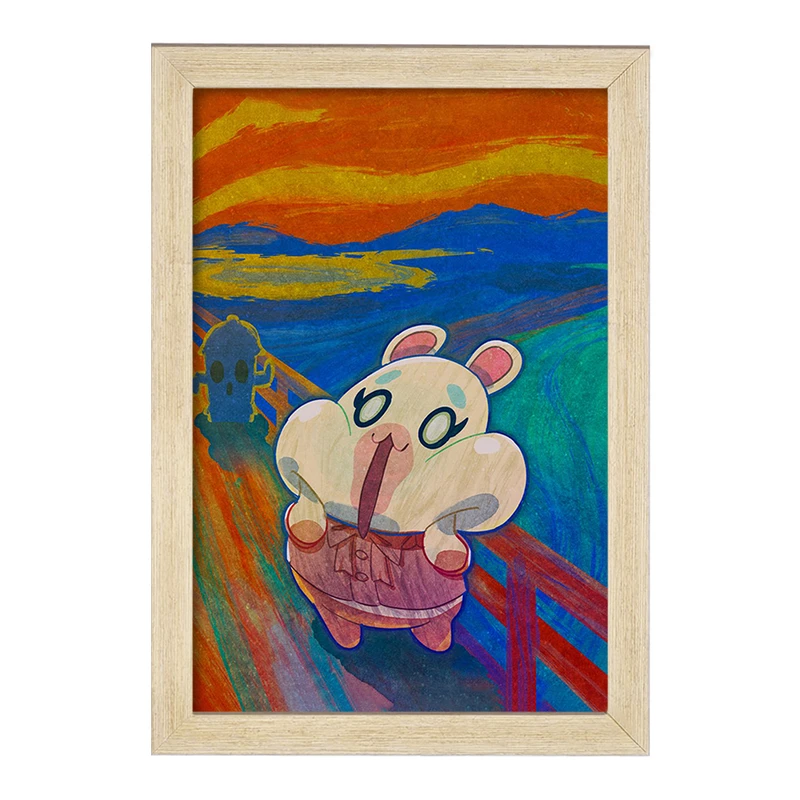 تابلو خندالو مدل بازی انیمال کراسینگ (Animal Crossing) کد 32657