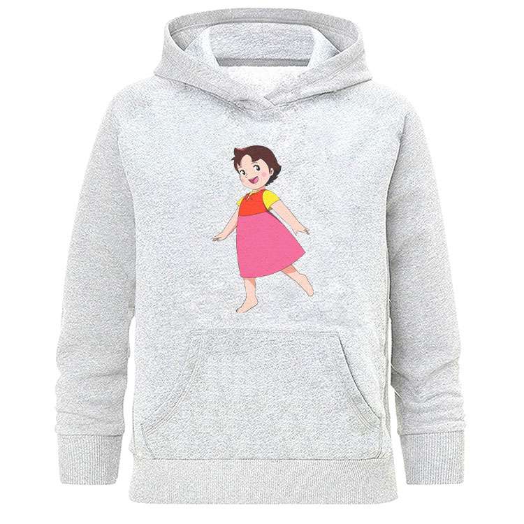 هودی زنانه طرح هایدی کوچولو مدل Z725