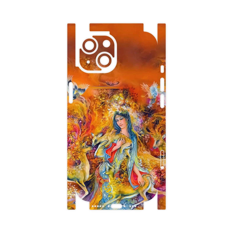 برچسب پوششی ماهوت مدل Persian miniature 2-FullSkin مناسب برای گوشی موبایل اپل iPhone 15