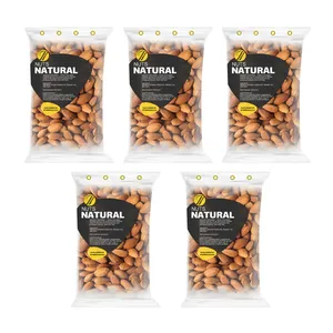 بادام درختی شور نچرال - 100 گرم بسته 5 عددی 