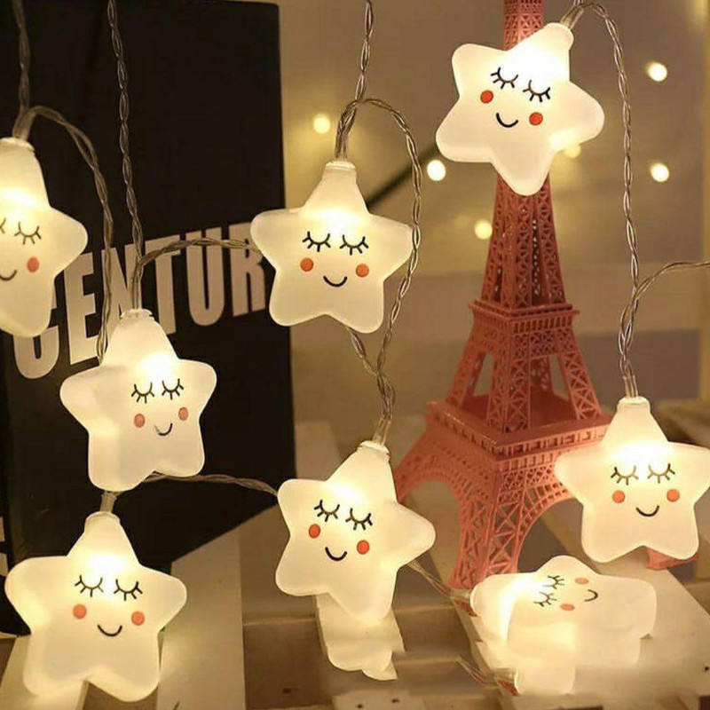 ریسه ال ای دی مدل ستاره خندان کد 1STAR-L طول 2 متر