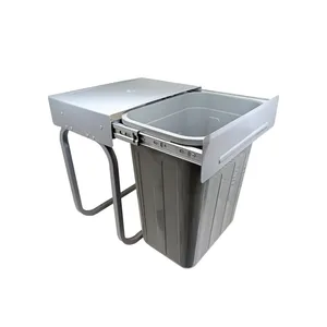 سطل زباله کابینتی مدل پهن