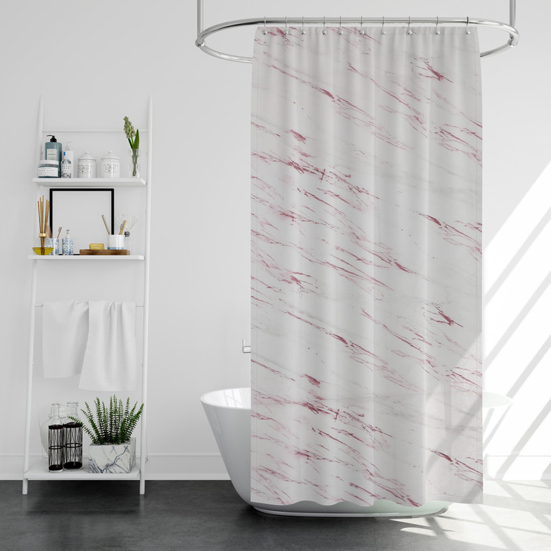 پرده حمام پیسو مدل BZ-73 سایز 180x200 سانتی متر