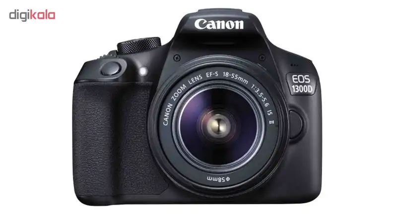 پک دوربین عکاسی کانن مدل 1300Dهمراه با لنز18_55 IS II