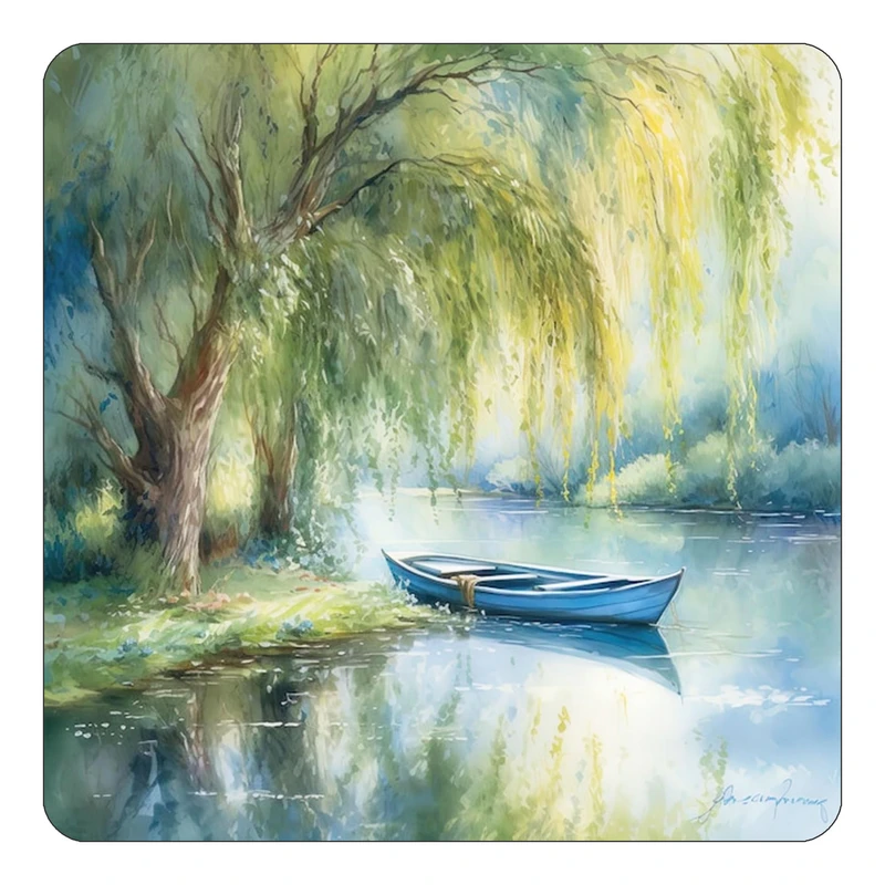 مگنت کاکتی طرح نقاشی رنگ روغن مدل mp70946