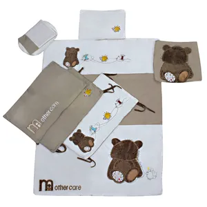 سرویس خواب 8 تکه طرح خرس و قرقره مدل teddy کد 128g