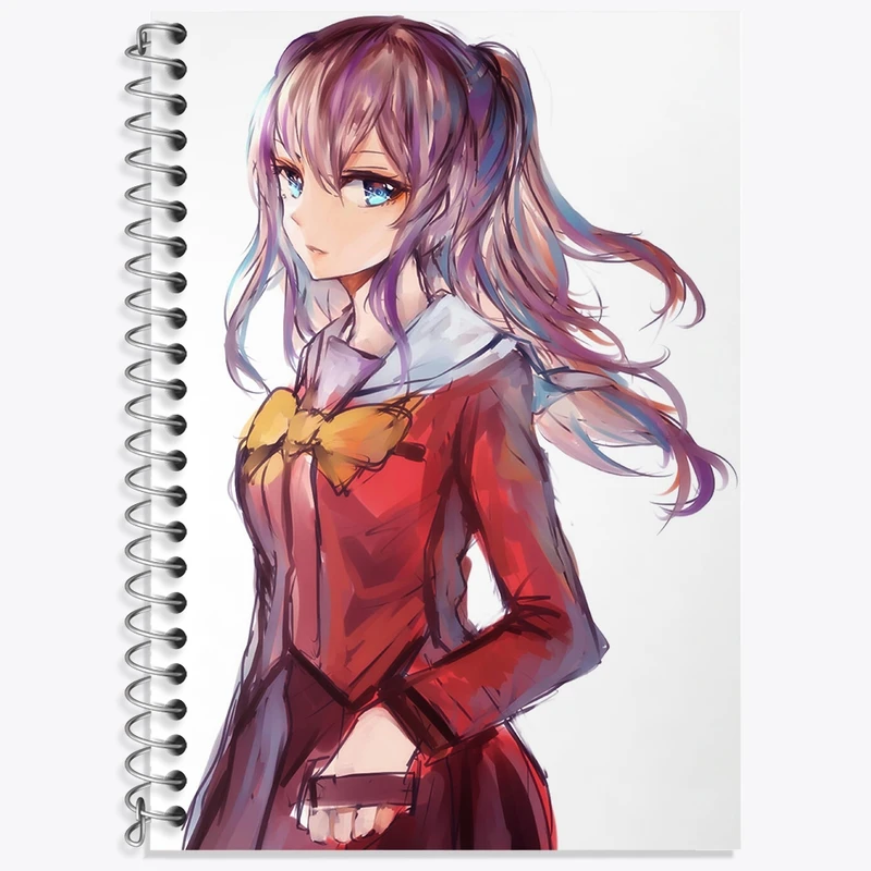 دفتر لغت 50 برگ خندالو طرح توموری انیمه شارلوت کد 32099