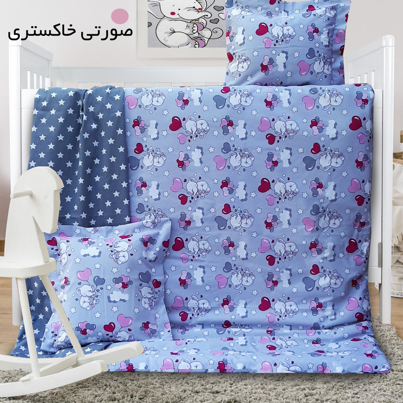 سرویس خواب 5 تکه کودک مولی مدل فیلادلفیا کد 02