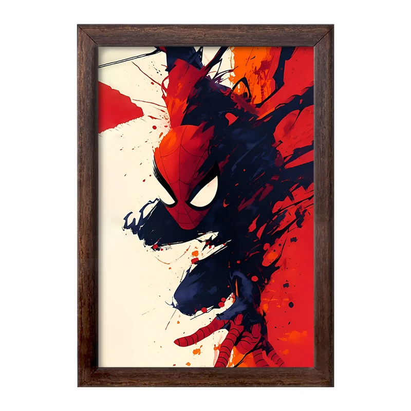 تابلو خندالو طرح مرد عنکبوتی (Spider Man) کد F4276