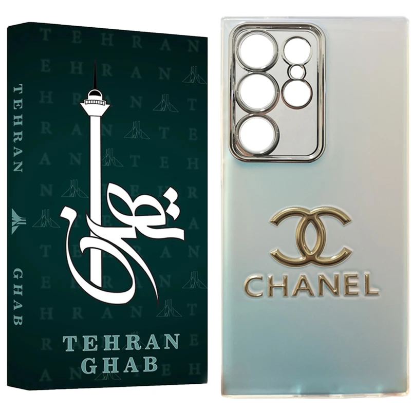 کاور تهران قاب مدل LUX طرح CH مناسب برای گوشی موبایل سامسونگ Galaxy S24 Ultra 