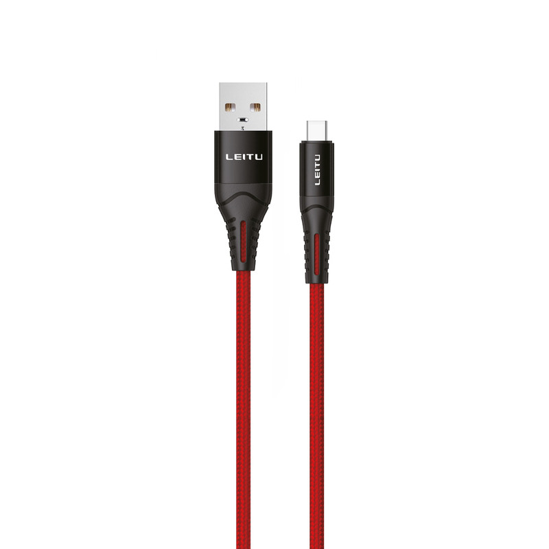 کابل تبدیل USB به USB-C لیتو مدل LD-50 طول 2 متر
