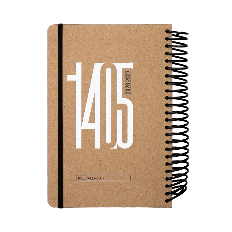 سررسید رقعی سال 1405 پیل مدل روزشمار کرافت 