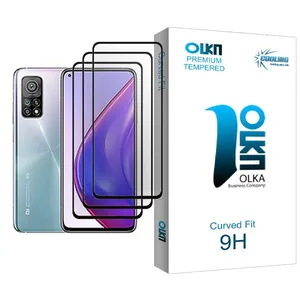 Cooling Olka Glass MIX003 Screen Protector For Xiaomi Mi 10T Pro 5G Pack Of 3
