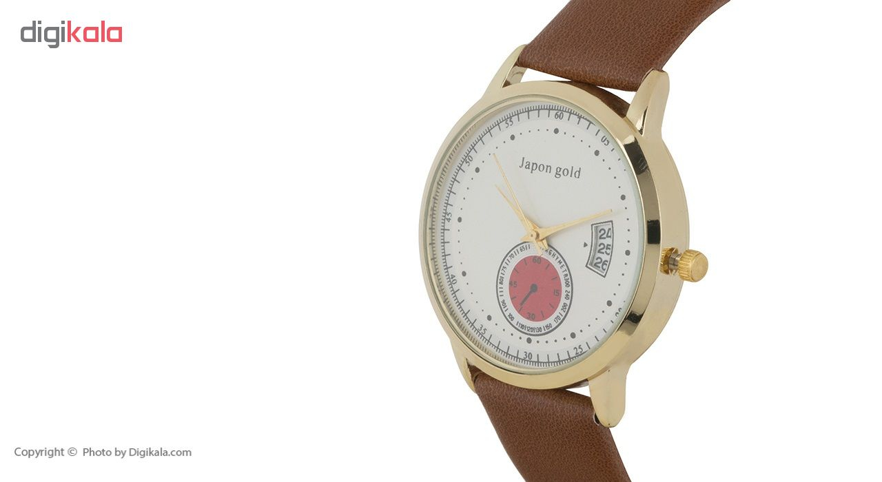 ساعت مچی عقربه ای ژاپن گلد مدل Zm02
