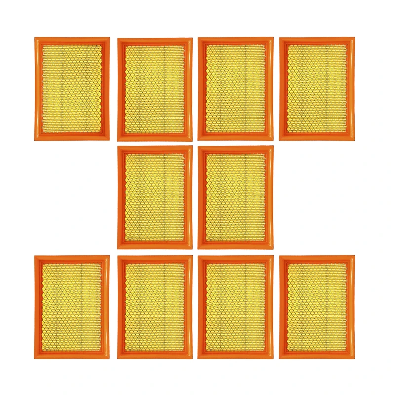 فیلتر هوا خودرو پارس فیلتر مدل PF11-10 مناسب برای پراید بسته 10 عددی