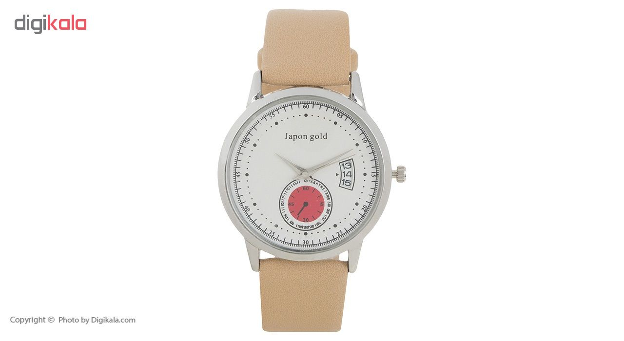 ساعت مچی عقربه ای ژاپن گلد مدل Zm03