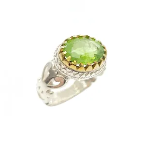 انگشتر نقره مردانه مدل زبرجد آفریقایی کد 16664