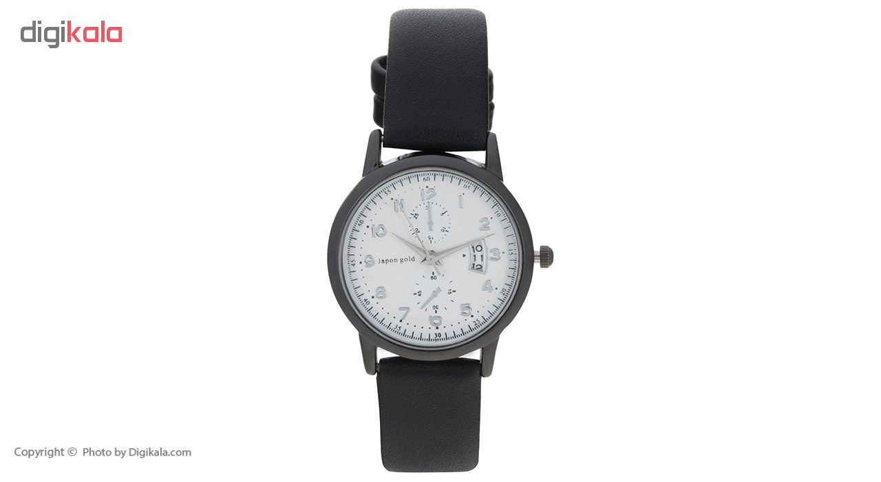 ساعت مچی عقربه ای زنانه ژاپن گلد مدل Zw05