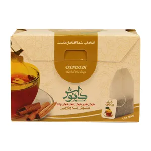 دمنوش میوه ای به و دارچین دانوش بسته 15 عددی