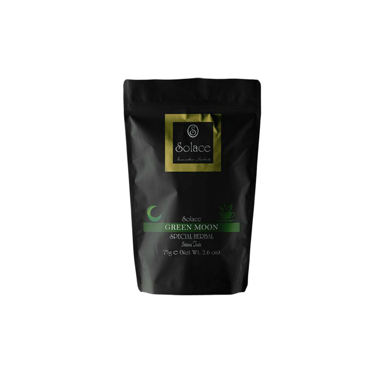 دمنوش سولیس مدل SPECIAL HERBAL GREEN MOON مقدار 75 گرم