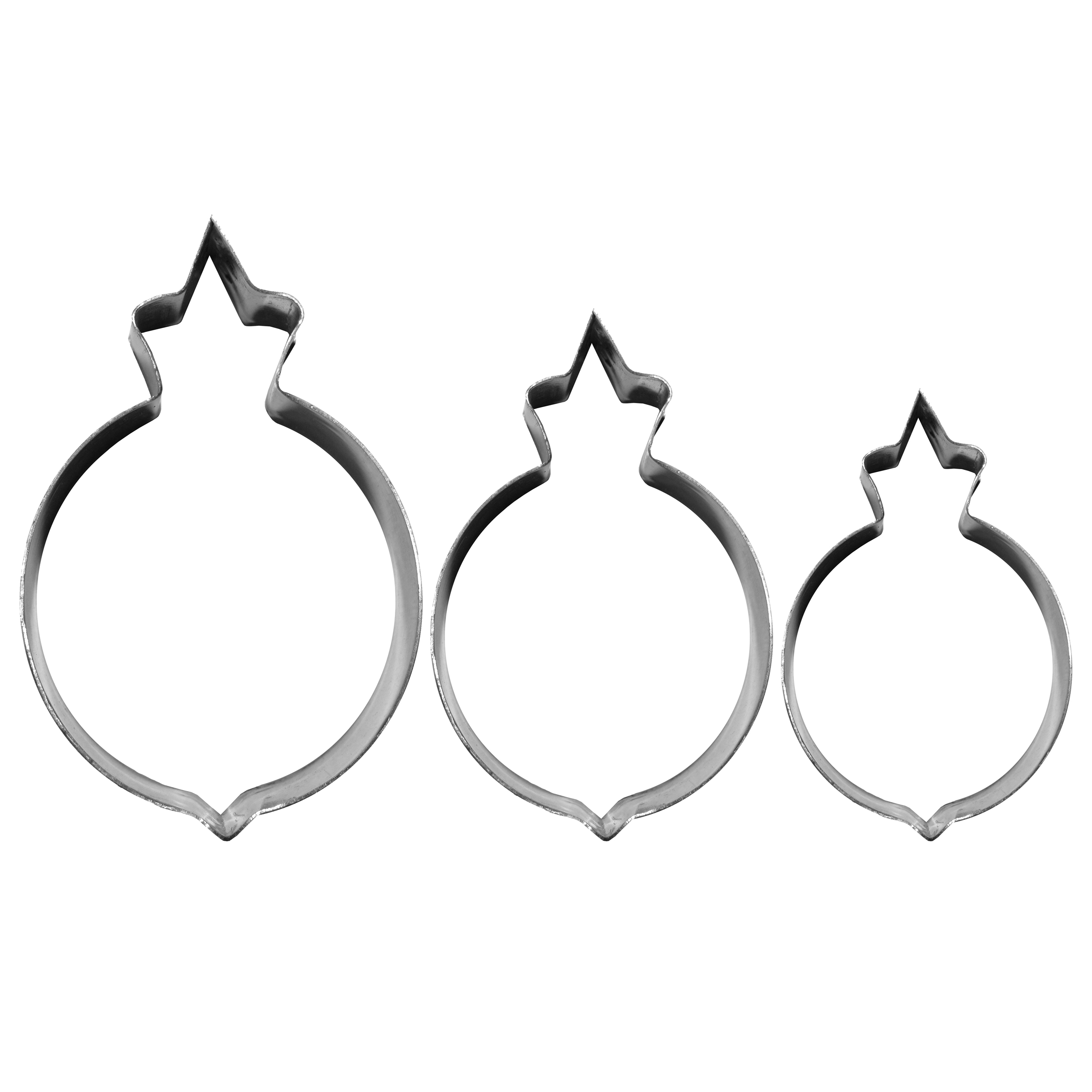 کاتر شیرینی پزی Cookie Cutter مدل انار بسته 3 عددی