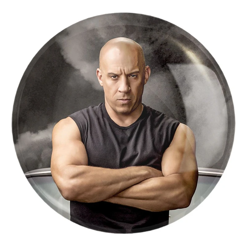 پیکسل خندالو طرح وین دیزل Vin Diesel کد 6430 مدل بزرگ