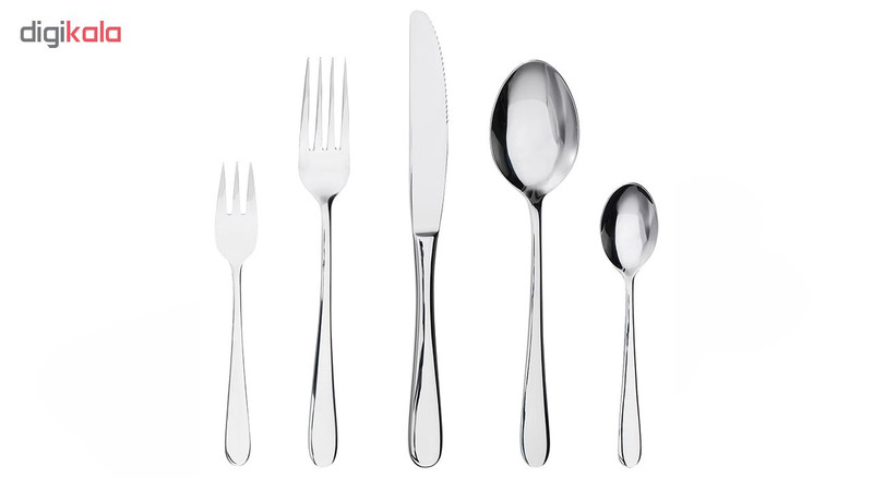 ست قاشق چنگال و کارد 30 پارچه ایکیا مدل Martorp - 30167507