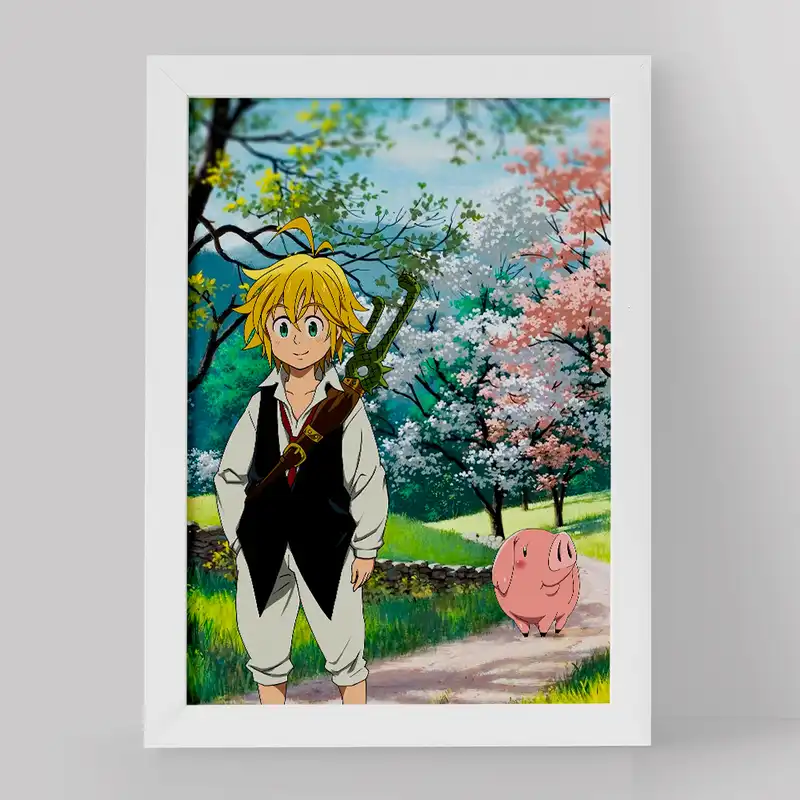 تابلو خندالو مدل ملیوداس انیمه هفت گناه کبیره کد 17553